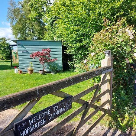 Hopgarden Glamping Luxury Shepherds Huts Wadhurst Buitenkant foto