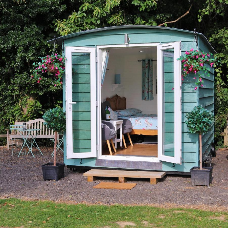 Hopgarden Glamping Luxury Shepherds Huts Wadhurst Buitenkant foto