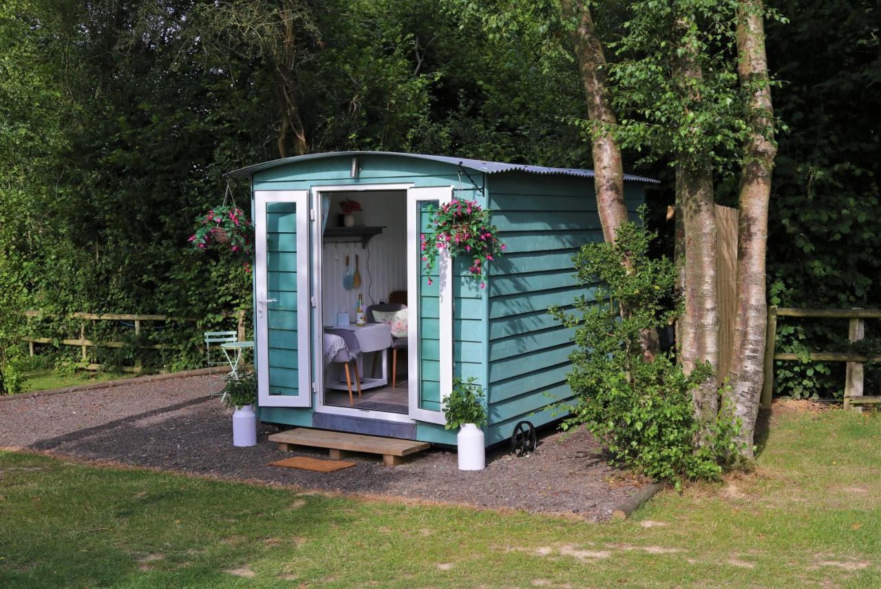 Hopgarden Glamping Luxury Shepherds Huts Wadhurst Buitenkant foto