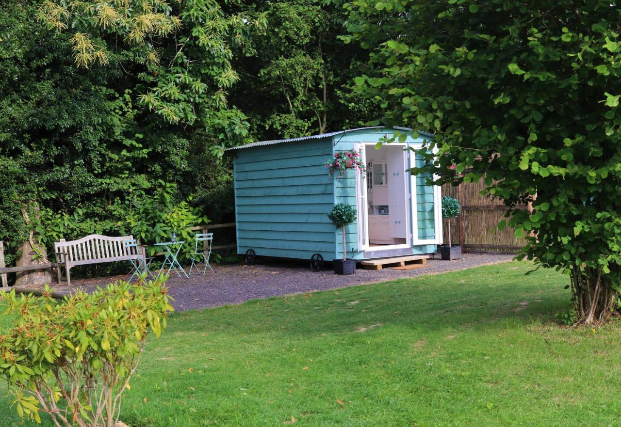 Hopgarden Glamping Luxury Shepherds Huts Wadhurst Buitenkant foto