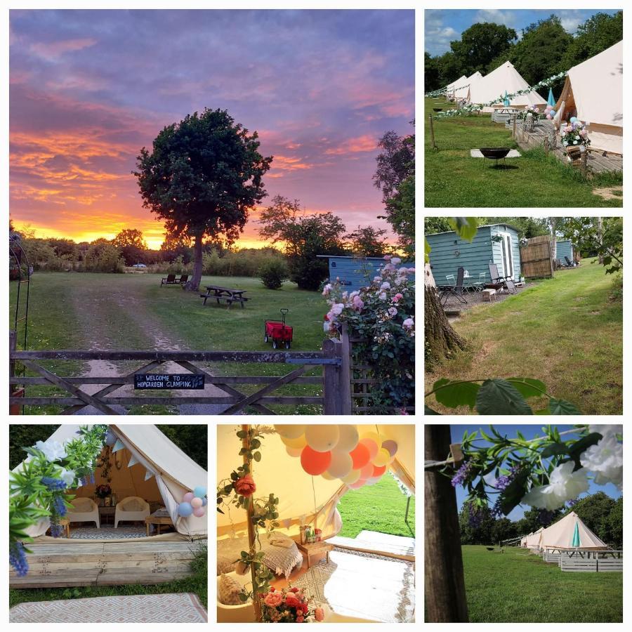 Hopgarden Glamping Luxury Shepherds Huts Wadhurst Buitenkant foto